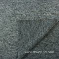 100% Polyester Spun fleece one side brushed fabric